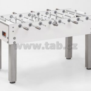 Fotbal Garlando G-500 PURE WHITE otevřený, sanded glass