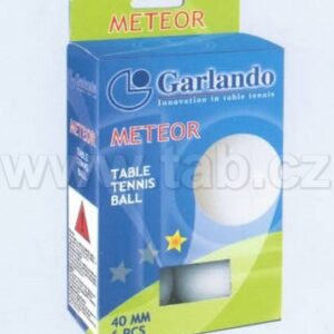 Míčky Meteor na stolní tenis, hvězdiček: 1, balení 6 kusů