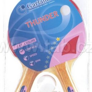 Sada pálek Thunder na stolní tenis, 2 pálky Thunder* a 3 míčky Meteor*