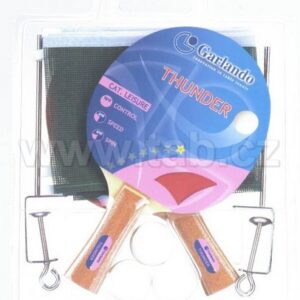 Sada pálek Thunder PLUS na stolní tenis, 2 pálky Thunder*, 3 míčky Meteor* a síťka
